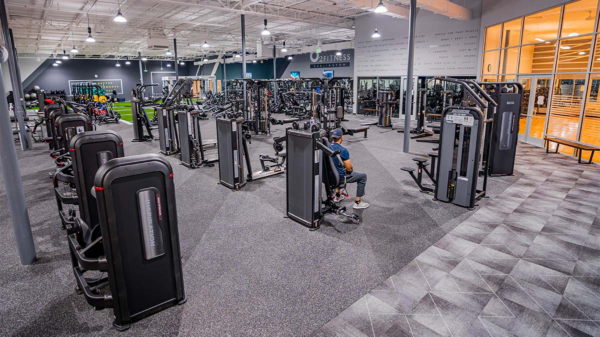 Gym in Burlington O2 Fitness Burlington New Market Square